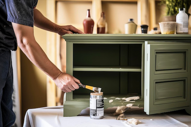 Cabinet Painting in Chelmsford, MA